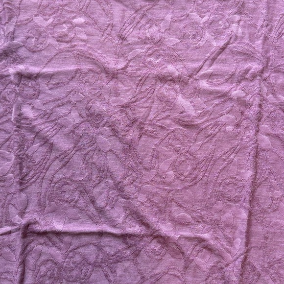 SIMPLY VERA VERA WANG Short Sleeve Pink Floral Design T Shirt Top - Picture 3 of 4